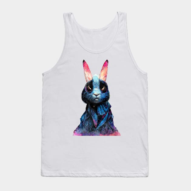 Rabbit watercolor painting #rabbit Tank Top by JBJart